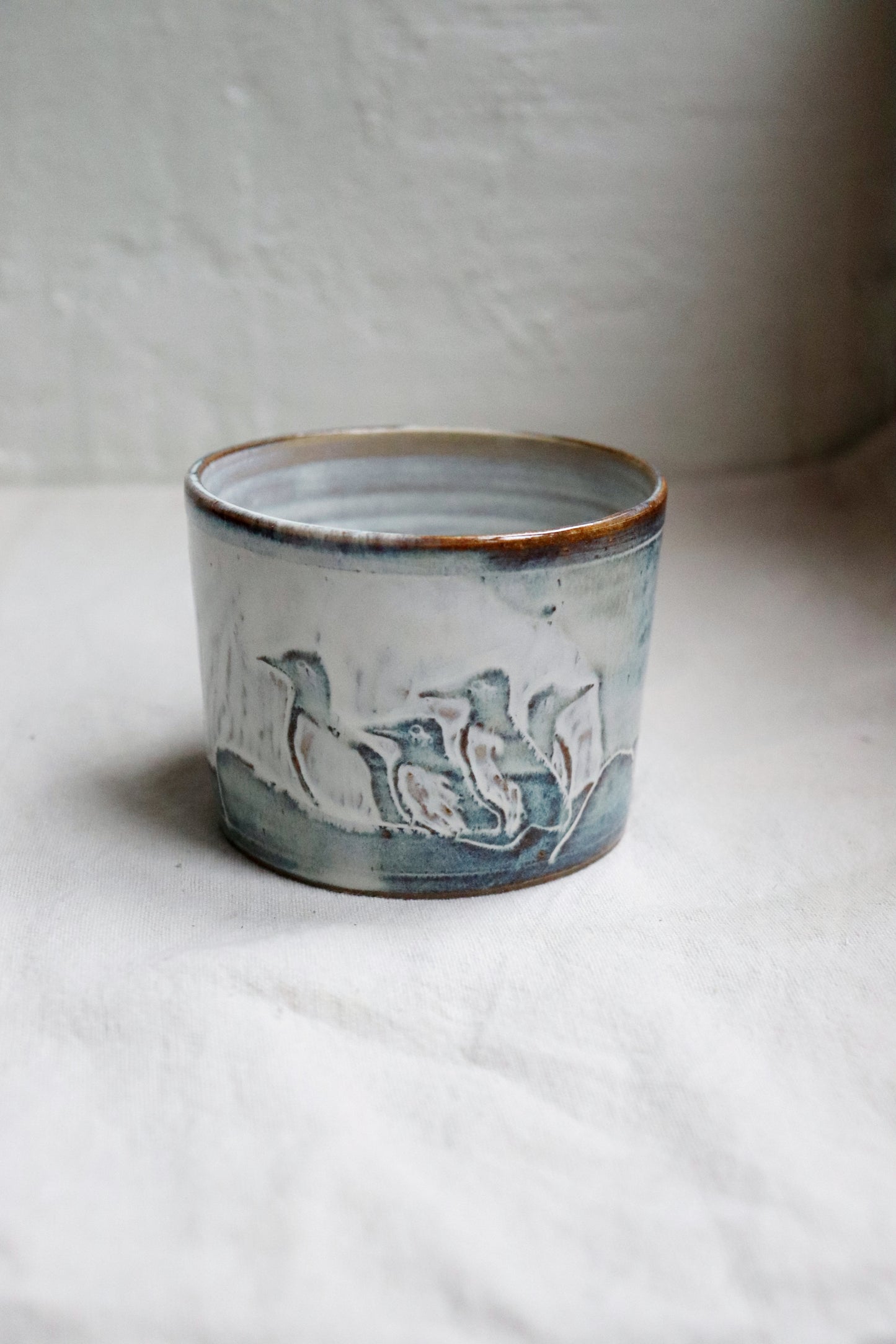 Sgraffitokopp - sillgrissla