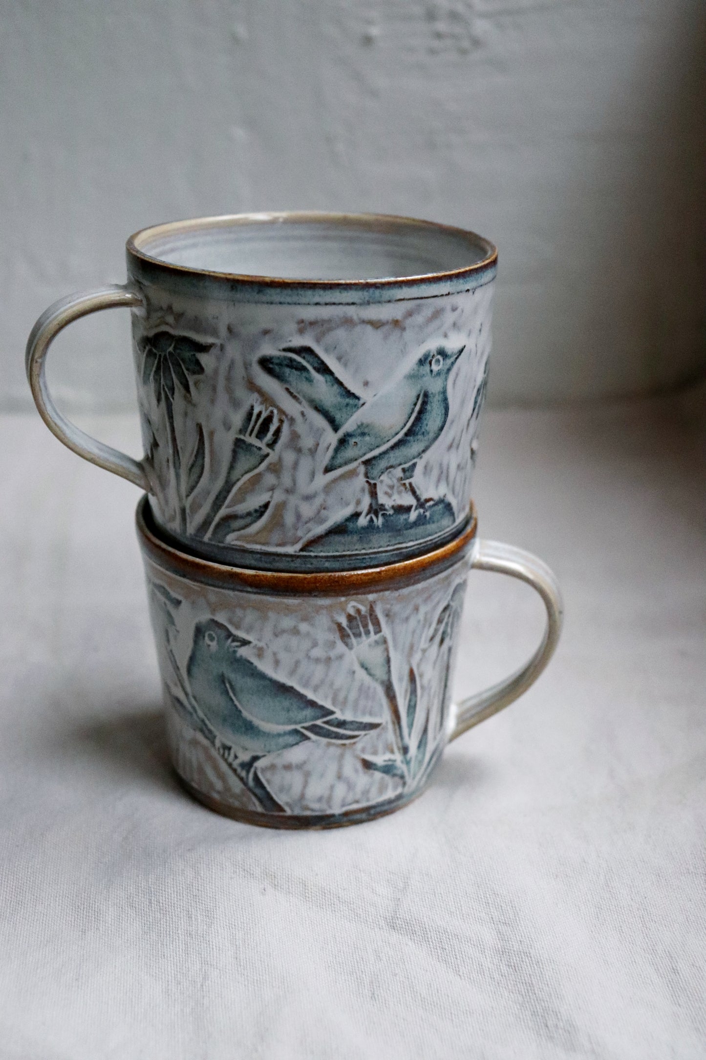 Sgraffitokopp - koltrast