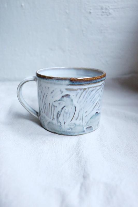 Sgraffitokopp - sillgrissla