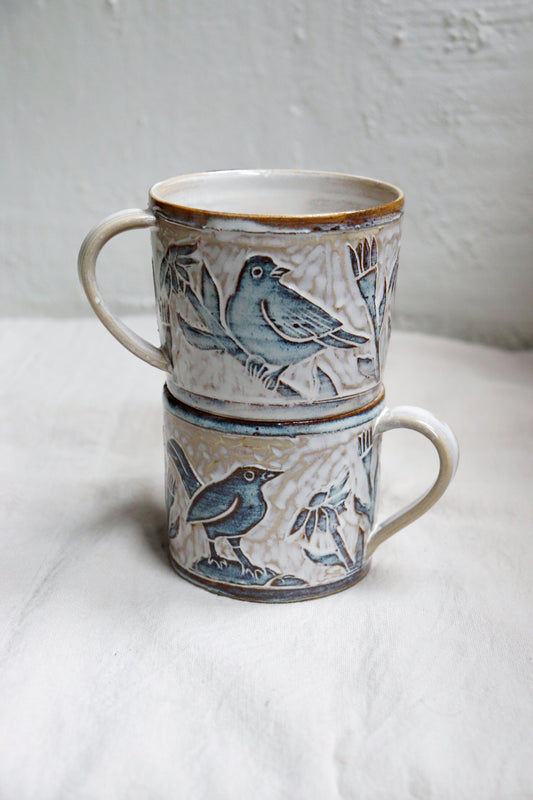 Sgraffitokopp - koltrast