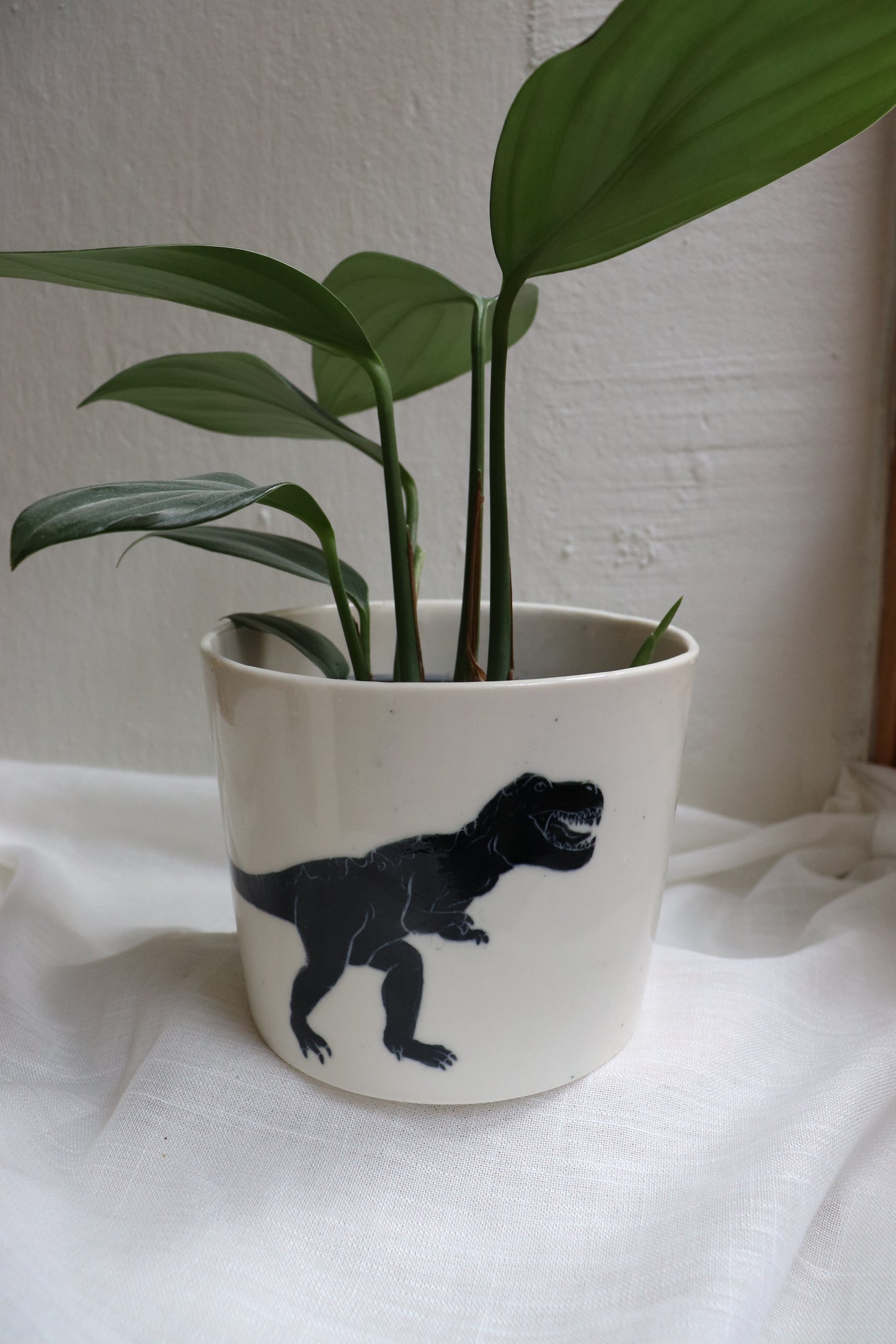 Porslinskruka - T-rex